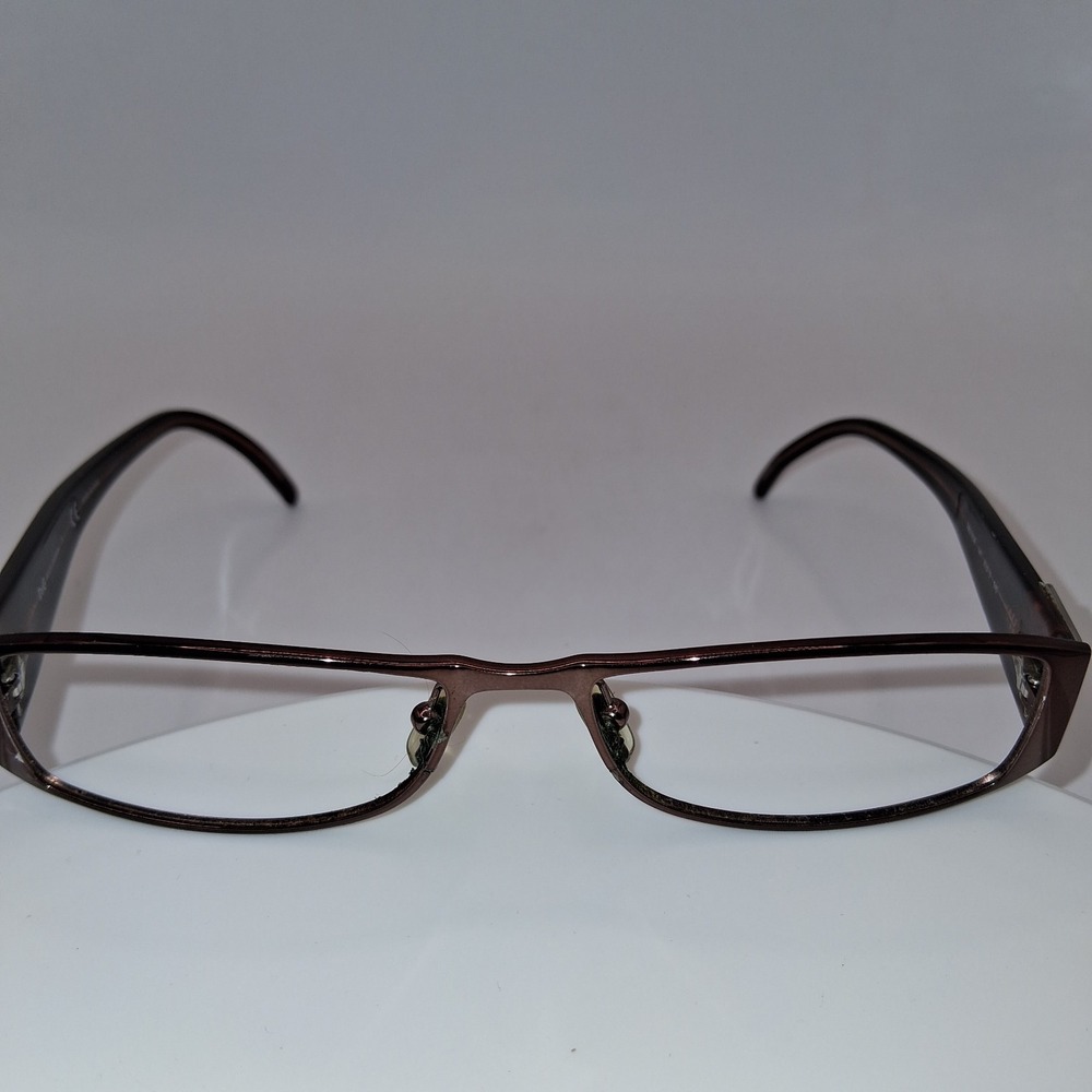 D&G Dolce Gabbana 5028 147 Brown Blue Rectangular Eyeglasses Frames 53-15-140